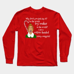 Elf Funny Quotes Long Sleeve T-Shirt